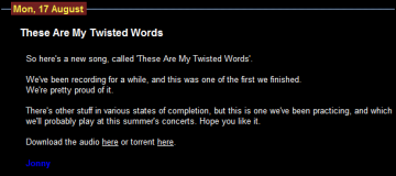 Radiohead - These Are My Twisted Words - Lyrics - YouTube